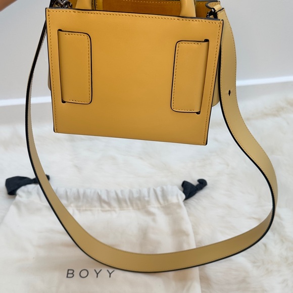 BOYY Polenta Mini cross body Bag with Silver Buckle - Picture 4 of 7